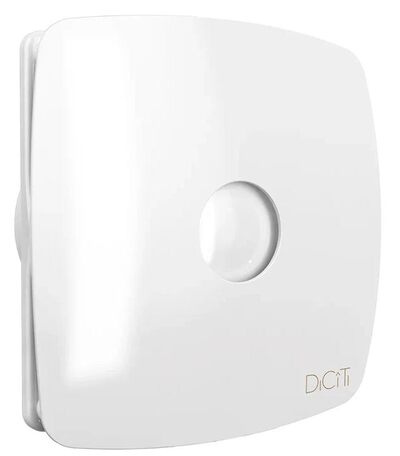 Вентилятор ERA DICITI D125 RIO 5C канальный осевой вытяжной с обратным клапаном