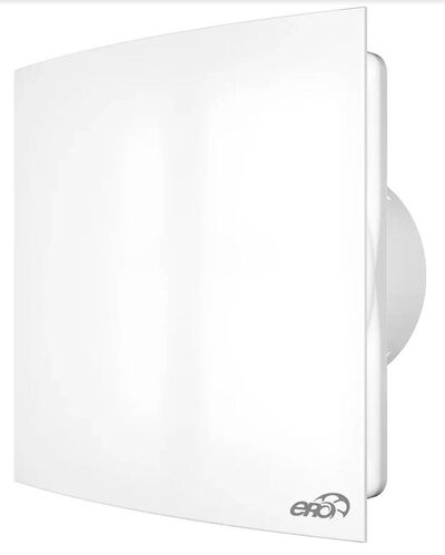 Вентилятор ERA D125 QUADRO 5C канальный осевой вытяжной с обратным клапаном, декор. решетка
