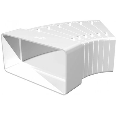 Колено плоское Разноугольное SANTREK AIR КРП 60204