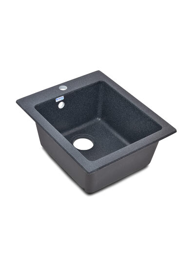 Мойка SANTREK AQUA PRO BOXY SA-B505 1 чаша 427*505 мм (графит-309) (+сифон)