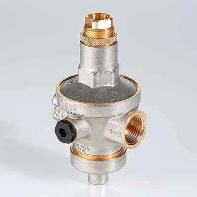 Редуктор давления мембранный VALTEC RIO EXPORT, PN25, от 1 до 7 бар, 1/2” (аналог VT.085.N.04) OR.224.G.04