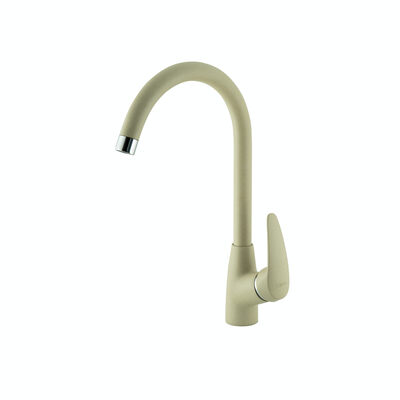 LM0405PBG Смеситель для кухни LEMARK Linara с высоким поворотным изливом БЕЖЕВЫЙ (в цвет моек LEMARK)