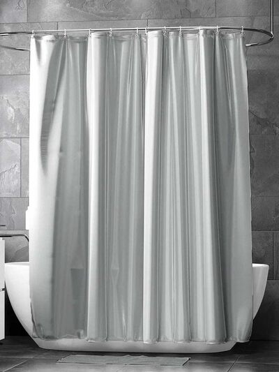 Штора для ванн BATH SUPER BIG 280х200 графит ST-009