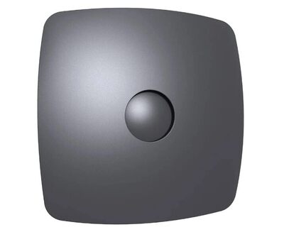 Вентилятор ERA DICITI D100 RIO 4C dark gray metal канальный осевой вытяжной с обратным клапаном декоративный (тёмно-серый)