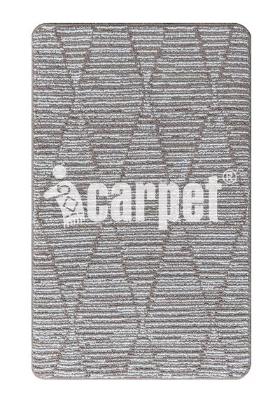 Коврик БУКЛЕ icarpet «Кристалл» 60х100 бисквитно-кремовый 7