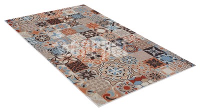 Коврик вырезной icarpet PRINT антискользящий (103) "Плитка Марокко" 60х100