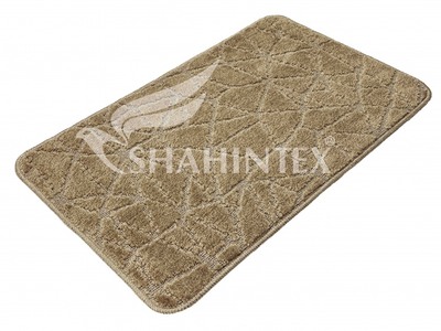 Коврик д/ванны 1 предм. SHAHINTEX PP 50х80 001 кофе с молоком 55