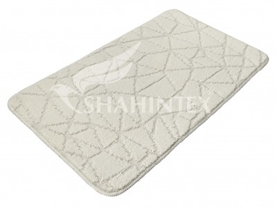 Коврик д/ванны 1 предм. SHAHINTEX PP 50х80 001 кремовый 3
