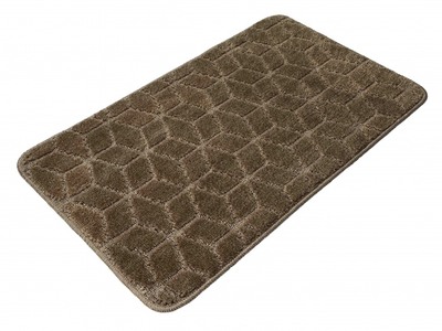 Коврик д/туалета SHAHINTEX PP 60х80 002 кофе 76