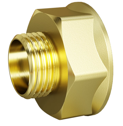 Переходник 1 1/2" - 1 1/4" г/ш LD Pride латунь