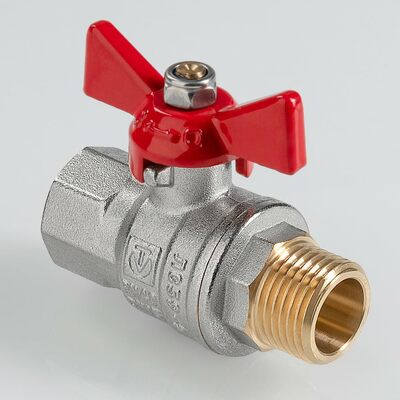 Кран вода VALTEC полнопроходной, ГОСТ 1/2" г/ш баб VT.418.N.04
