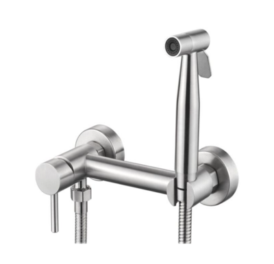 75398-6 Смеситель Гигиенический душ LEDEME со смесителем НЕРЖАВЕЙКА