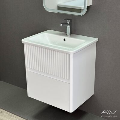Тумба WAVE -60 под рак. Nikson -60 белый Alavann
