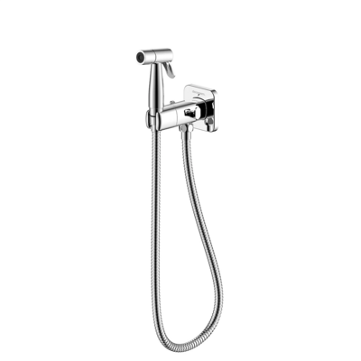 DR25063 Смеситель одноручный с гигиеническим душем, встраиваемый, хром DECOROOM