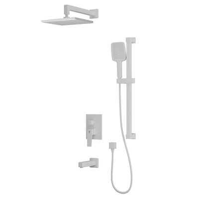 Встроенная душевая система RUSH Thira (TR3635-60White) матовый белый РАСПРОДАЖА