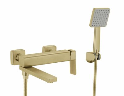 FS8724-22C Смеситель Ванна Fmark d.35, Золото, матовый