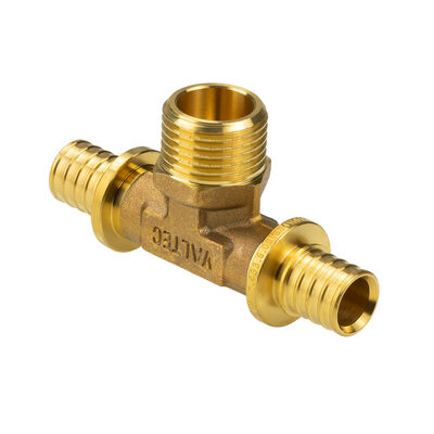 Тройник надвижной с переходом на нар.р. 16(2,2) х 1/2" х 16(2,2) VALTEC VTm.433.G.160416