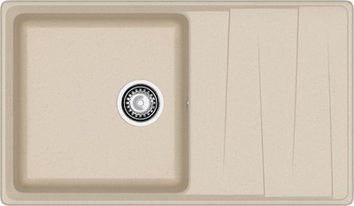 Мойка для кухни GranFest Композит LEVEL 860L чаша+крыло 450*440 (LV-860L кашемир)