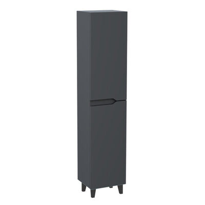Пенал SANTREK HOME "Монако-35" (Графит матовый) 2 двери Правый 350х1900х300