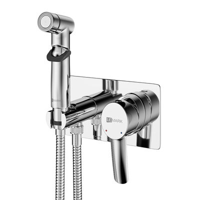 LM3259C Atlantiss Смеситель с гигиеническим душем, встраиваемый, хром LEMARK