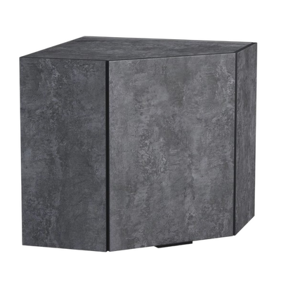 Шкаф угловой 60*60 цвет Бетон темный SANTREK HOME (ЛДСП)