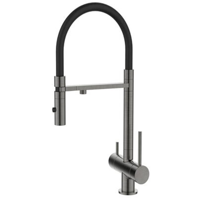 DA1462506Grey Смеситель для кухонной мойки с фильтром ,графит