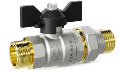 Кран вода LD Pride 3/4" ш/ш баб американка LD 47.308.20