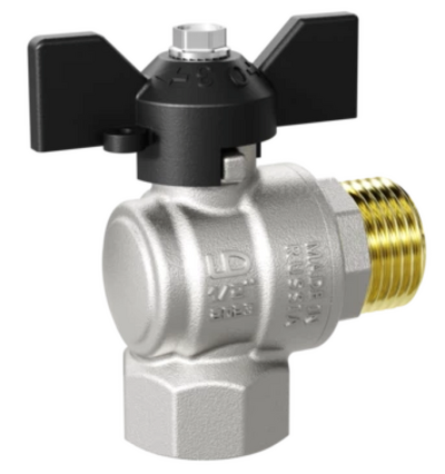 Кран вода LD Pride 1/2" г/ш баб УГЛОВОЙ LD 47.202.15