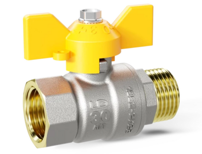 Кран ГАЗ LD Pride 1/2" г/ш баб LD 47.352.15