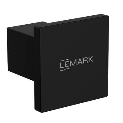 LMA-8111S-BL Крючок для полотенец VALDAY, сталь, матовый черный LEMARK