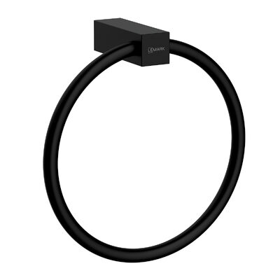 LMA-8113S2-BL Полотенцедержатель настенный VALDAY, сталь, матовый черный LEMARK
