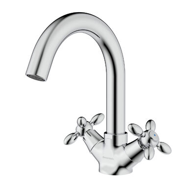 DR53011 Смеситель для умывальника с поворотным изливом, DECOROOM НОВИНКА!!!