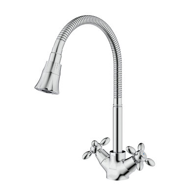 DR53021 Смеситель для кухни с гибким поворотным изливом, DECOROOM НОВИНКА!!!