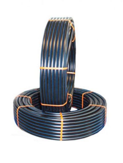 Труба ПЭ100 PN12,5 SDR13,6 32х2,4 (бухта 100м.) черная SANTREK