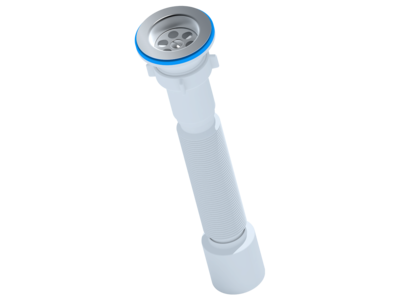 G105 Гофросифон АНИ Пласт 1 1/2"*50, L350-760мм