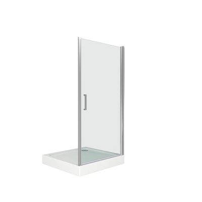 Душ.ограждение GOOD DOOR PANDORA DR80-С-СH (L/R) Прямая 800х1850 стекло Прозрачное, 6мм (б/поддона и автослива)