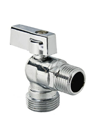 Кран угловой VALTEC 1/2 х 1/2 ш/ш для подкл. стир. приборов (VT.392.N.04)