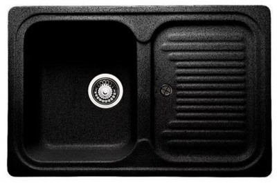 Мойка GRANICOM G-013 (760*505мм), 1 чаша+ крыло (антрацит)