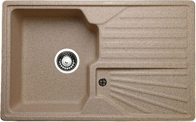 Мойка GRANICOM G-014 (780*490мм), 1 чаша+ крыло (сахара)