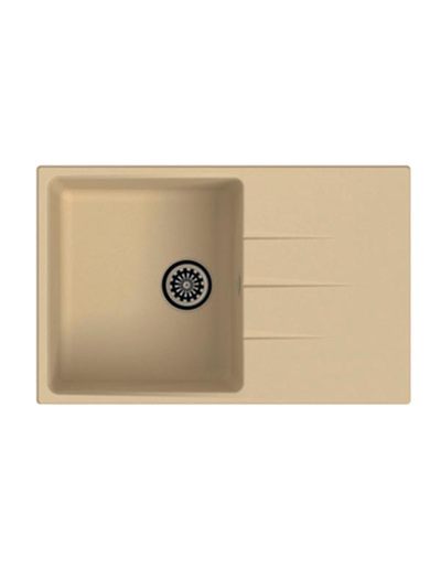 Мойка EWIGSTEIN Gerd 60 F (крем) 1 чаша+крыло 780*500мм