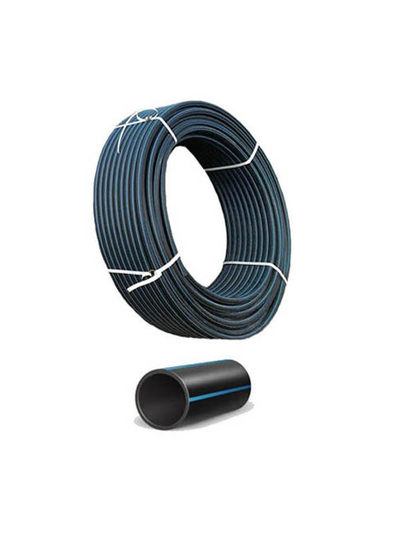 Труба ПЭ100 PN10 SDR17 d.50*3,0мм (бухта 100 м) SANTREK