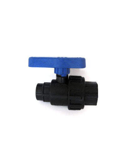 Кран шаровый 1/2" г/г ПЭ RTP