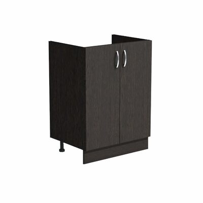Тумба 80*60 цвет Венге (2 дверцы) SANTREK HOME (ЛДСП)