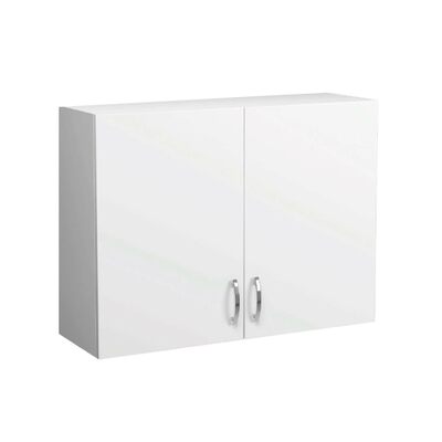 Шкаф для посуды 80 (под сушку) цвет Белый SANTREK HOME (ЛДСП)