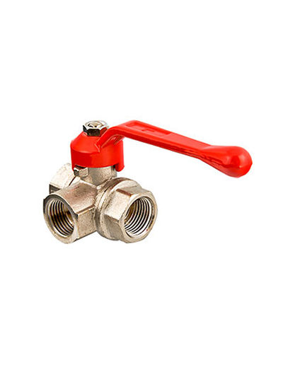 Кран 3-х ходовой VALTEC тип L 1/2" г/г/г (VT.360.N.04)