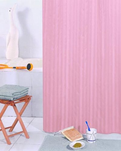 Штора для ванн BATH BIG 240*200 ST-003 розовый