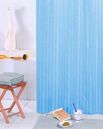 Штора для ванн BATH BIG 240*200 ST-002 голубой Распродажа