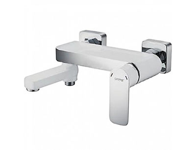 G3248 Смеситель Ванна GAPPO d-35 кор нос (хром/белый) излив-переключатель на лейку