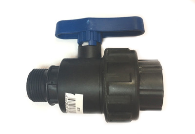 Кран шаровый 3/4" г/ш ПЭ RTP