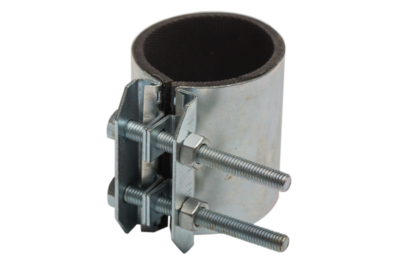 Хомут ремонтный 2 1/2" (d 74-82мм) 70мм. для водоснабж.